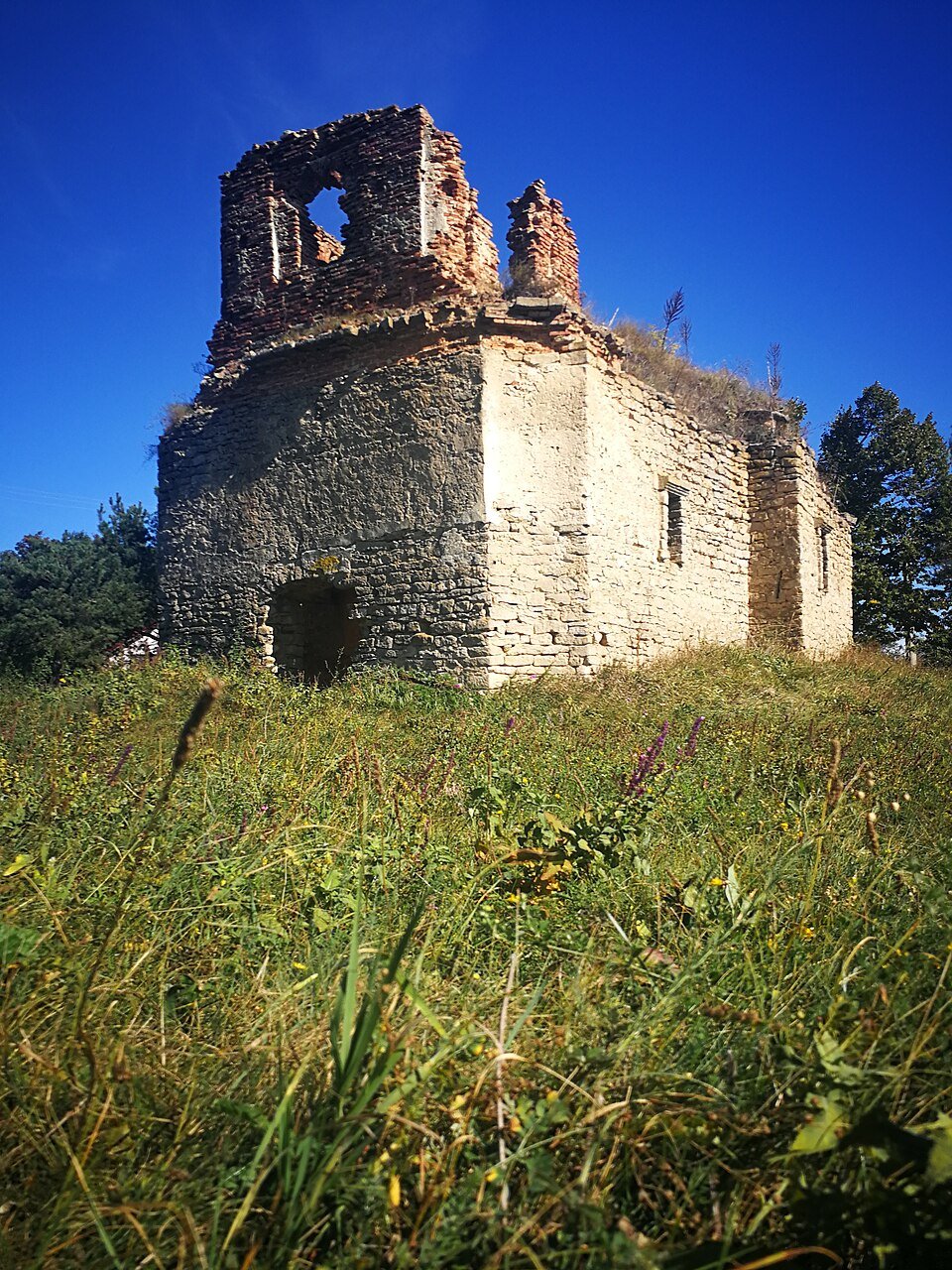 Biserica lui Cujbă din Poiana cu Cetate